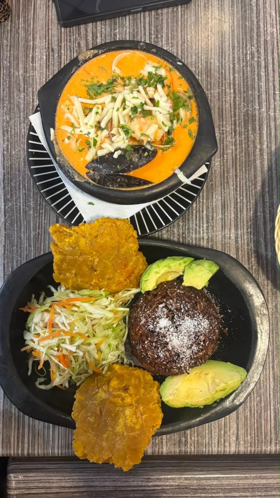 Cazuela de mariscos
