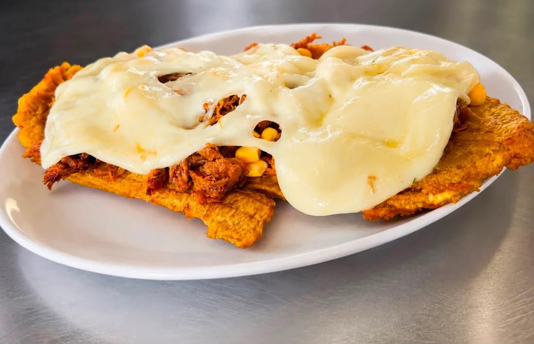 Patacón gourmet